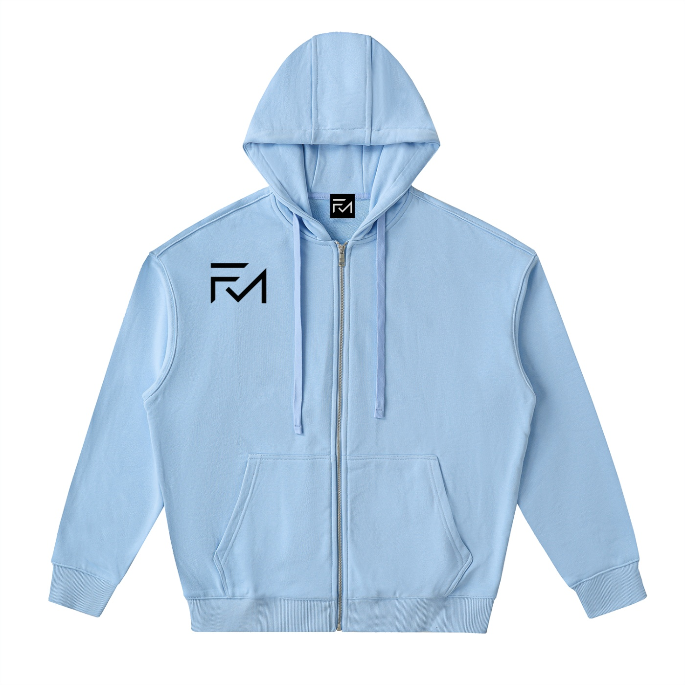 Drop-Shoulder Zip Up Hoodie - Image 5