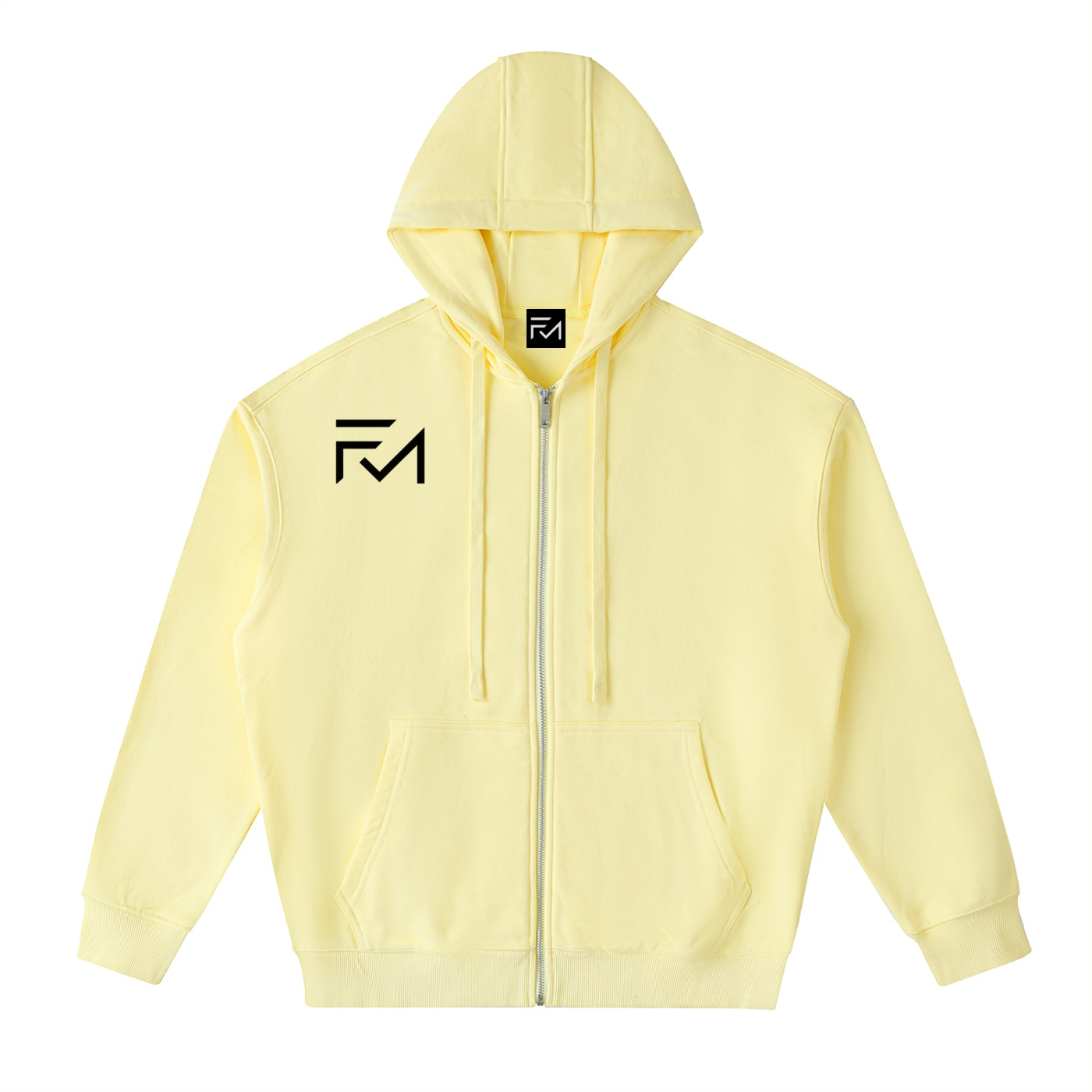 Drop-Shoulder Zip Up Hoodie - Image 3